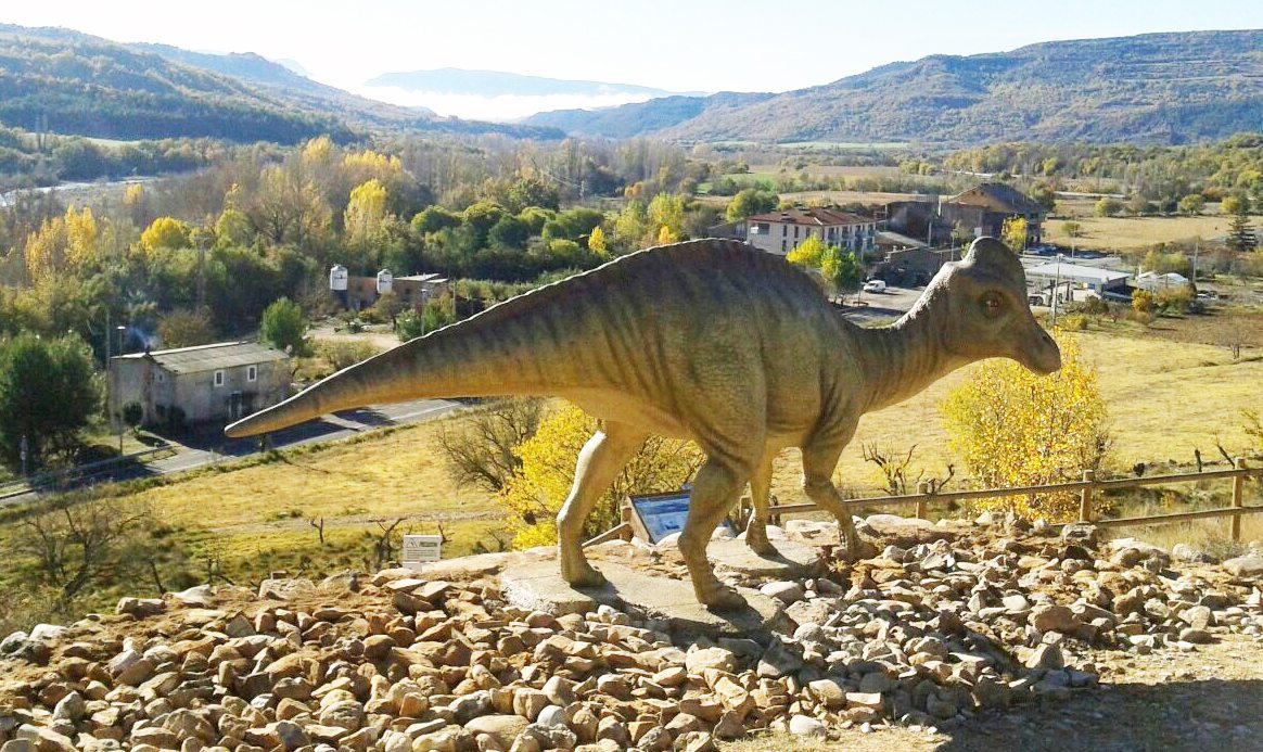Casa Grabiel. Museo de dinosaurios de Arén de Noguera, Aragón